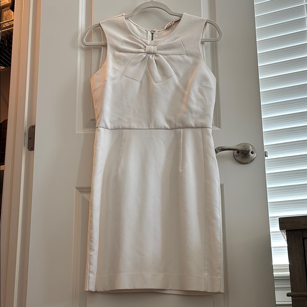 SANDRO Elegant White Sleeveless Dress